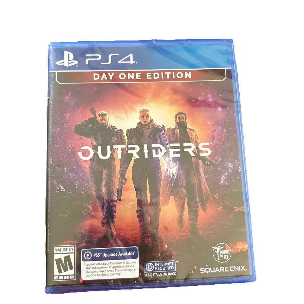 Outriders Day One Edition Sony PS4 Game New Sealed Square Enix OUTRPS4US101